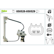 Valeo Electric Window Regulator Lifter Right Rear 850529