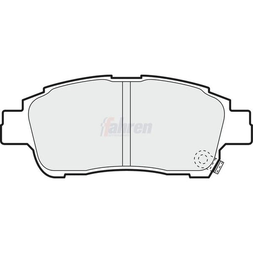 Fahren Front Brake Pad Set FBP3323