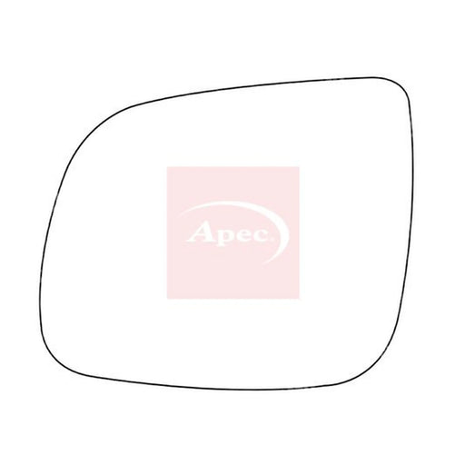 Apec Exterior Wing Mirror Glass Left AMS2763