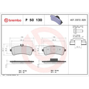Brembo Front & Rear Brake Discs & Pads fits Mercedes-Benz S-Class 2013-2019