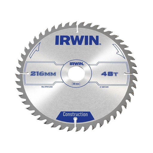 Irwin® General Purpose Table & Mitre Saw Blade 216 x 30mm x 48T ATB IRWIN® - Dynamic Drive