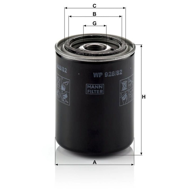 MANN-FILTER Service Kit with Air & Oil Filters fits Nissan Patrol Gr 1997-2000