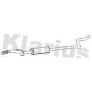 Klarius Box With Centre Pipe Centre fits Citroën C3 II 2009-2016 1.6