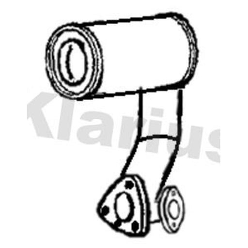 Klarius Catalyst Type Approved fits Nissan Juke 2010-2019 1.6