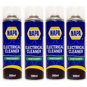 4x NAPA Electrical Contact Cleaner Switch Circuit Dirt Spray Cleaner 500ml NAPA - Dynamic Drive