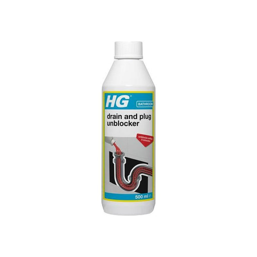 Hg Drain and Plug Unblocker 500ml HG - Dynamic Drive