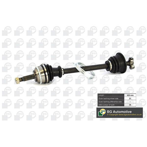 BGA CV Drive Shaft Driveshaft Front Left fits Renault Clio 1998-2016