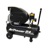 Sealey Air Compressor 24L Direct Drive 2hp SAC2420A Sealey - Dynamic Drive