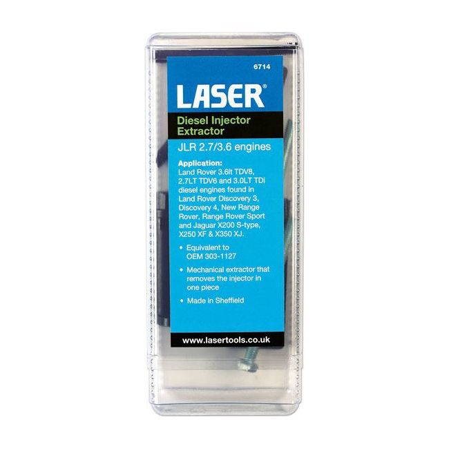 Laser Diesel Injector Extractor - for JLR 2.7, 3.6 engines 6714 Laser - Dynamic Drive