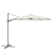 Dellonda Cantilever Parasol with 360 Rotation, Tilt & Cover 3m - Cream Dellonda - Dynamic Drive