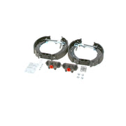 Bosch Brake Shoe Set Axle Kit fits Renault Laguna I 1993-2001 1.8 2.0 2.2