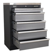 Sealey Modular 5 Drawer Cabinet 680mm APMS59 Sealey - Dynamic Drive