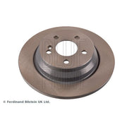 Blue Print 2 x Solid Rear Brake Discs ADU174379-x2