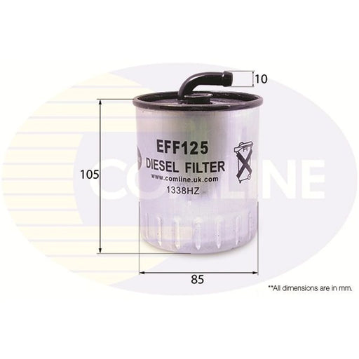 Comline Fuel Filter Element fits Mercedes-Benz A-Class 1998-2004