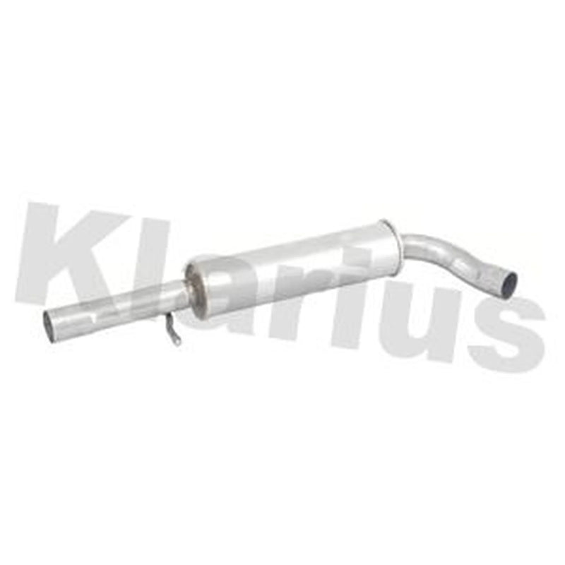 Klarius Box With Centre Pipe Centre fits Audi A3 1996-2003 1.8