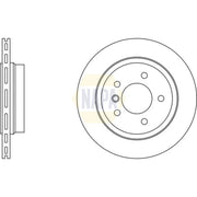 NAPA Front Vented & Rear Vented Brake Discs & Pads fits BMW 3 1998-2005