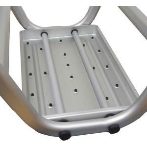 Folding Double Step Aluminium 04380 UK Camping And Leisure - Dynamic Drive