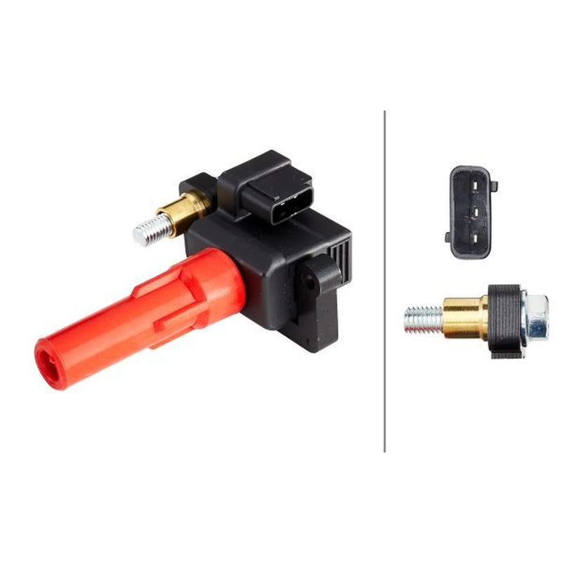 Hella Ignition Coil Pack fits Subaru Legacy VI 2015 on 3.6