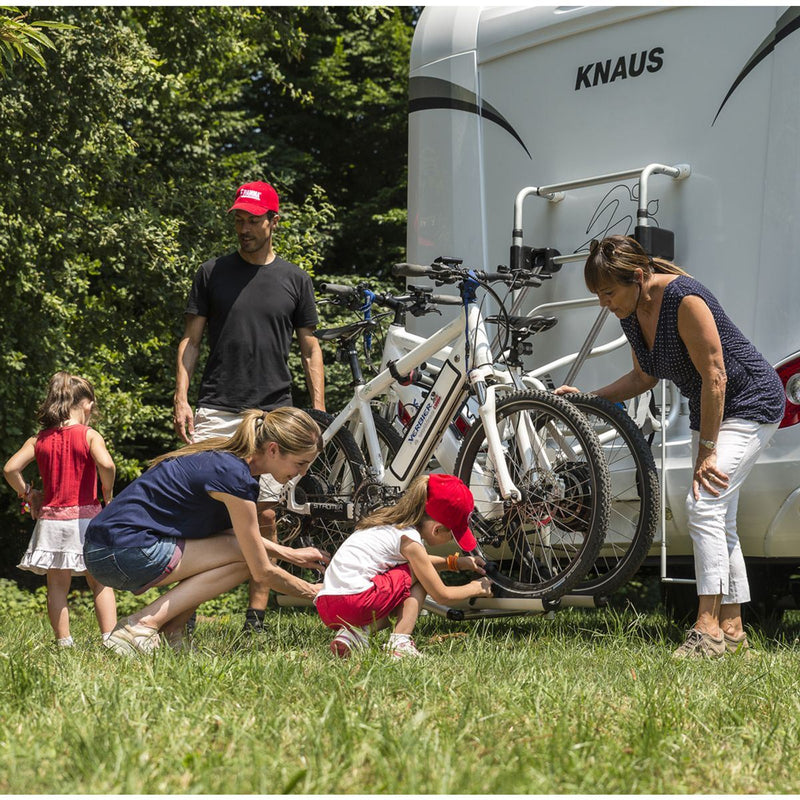 Fiamma Carry Bike Lift 77 Blue Bike Rack with Winch System Fiamma - Bars 4 Cars