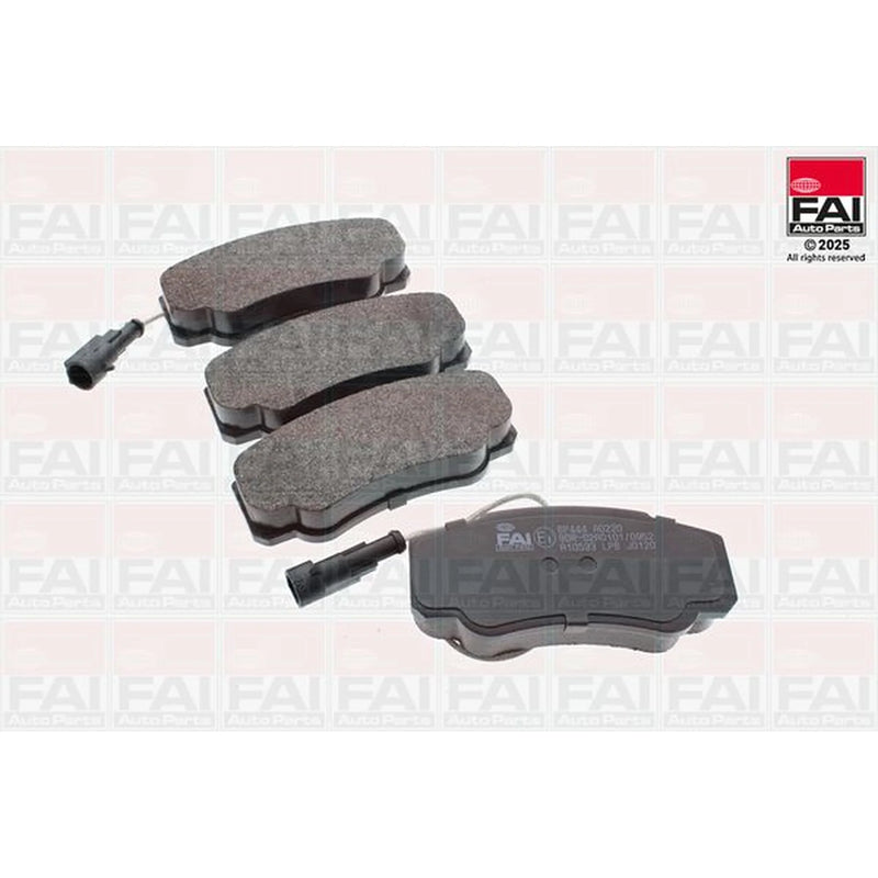FAI Rear Brake Pad Set fits Nissan Cabstar 2006-2013