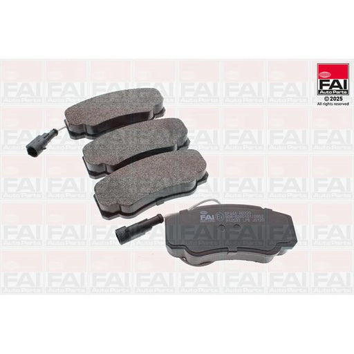 FAI Rear Brake Pad Set fits Nissan Cabstar 2006-2013