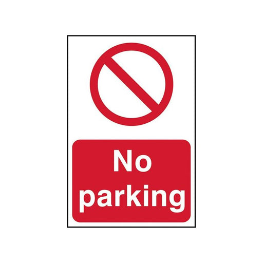Scan No Parking - PVC Sign 400 x 600mm Scan - Dynamic Drive
