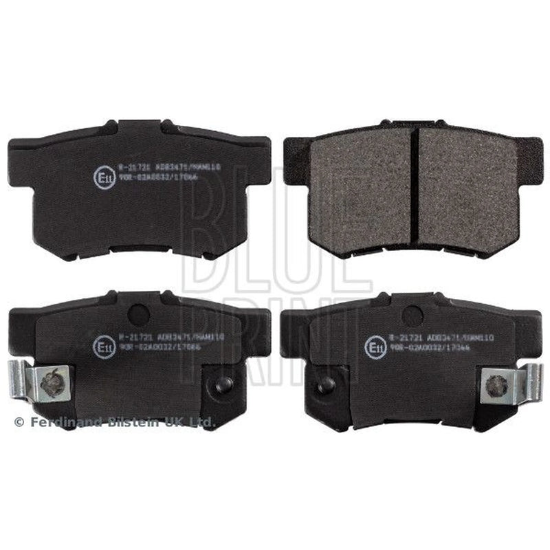 Blue Print Rear Brake Pad Set ADH24247