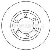 Borg & Beck Front Brake Discs & Pads fits Hyundai Terracan 2001-2006 2.5 2.9 3.5