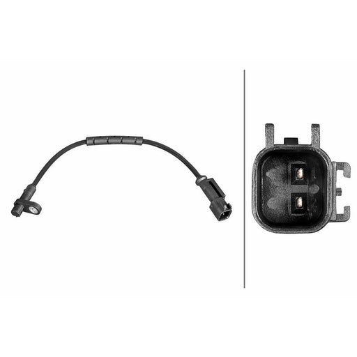 Hella ABS Wheel Speed Sensor Front fits Ford Transit V363 2013-2024 2.0 2.2
