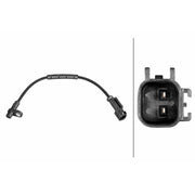 Hella ABS Wheel Speed Sensor Front 6PU 358 216-591