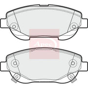 Apec Front Brake Pad Set PAD1808