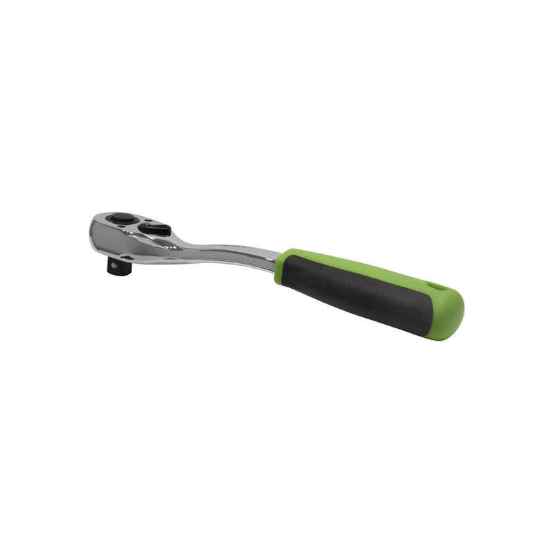 Siegen Ratchet Handle Socket Wrench 1/2" Drive 72 Tooth Offset Quick Release Siegen by Sealey  - Dynamic Drive
