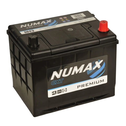 Numax Car Battery 12V 55Ah 500A CCA