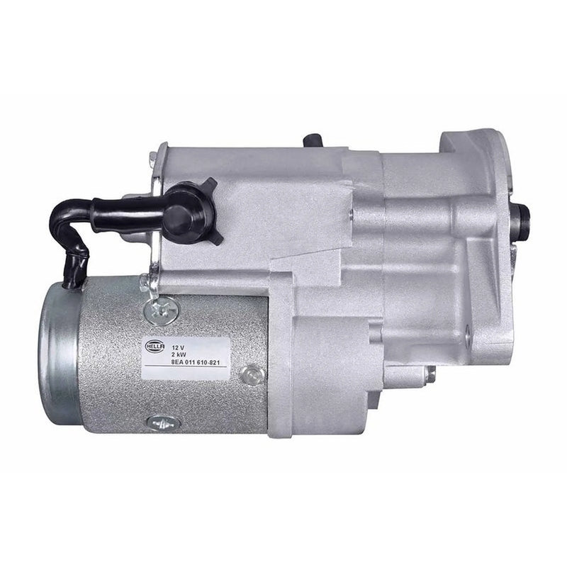 Hella Starter Motor 12V 2kW 9 Teeth fits Kia Retona Closed Off-Road Vehicle