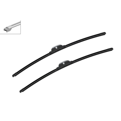 Bosch Aerotwin Wiper Blade Set 550mm + 550mm — A016S fits Audi A4 B6 2000-2005