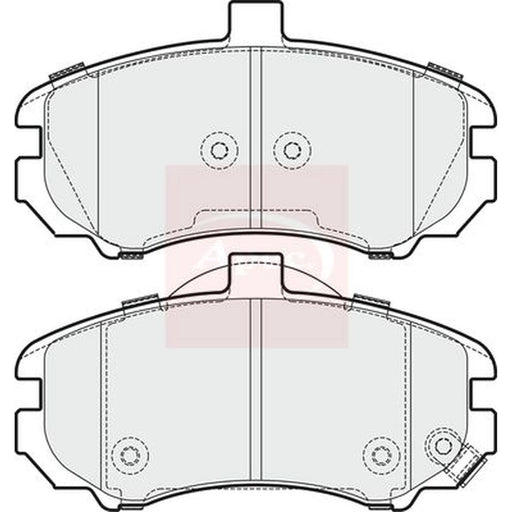 Apec Front Brake Pad Set PAD1642