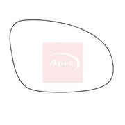 Apec Exterior Wing Mirror Glass Right fits Skoda Superb I 2001-2008