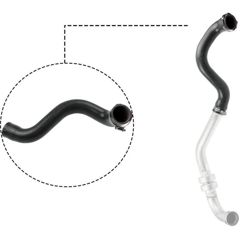Gates Intercooler Turbo Charge Air Hose fits Renault Grand Scénic II 2005-2009
