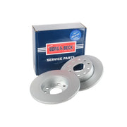Borg & Beck Front & Rear Brake Discs & Pads fits Audi A3 2004-2013 2.0