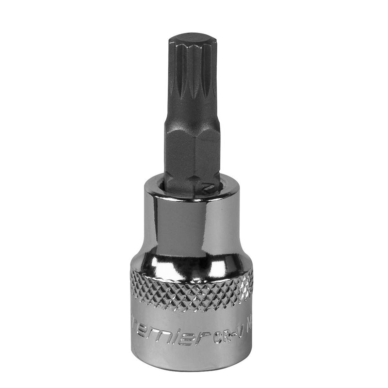 Sealey Spline Socket Bit M9 3/8"Sq Drive SBS007 Sealey - Dynamic Drive