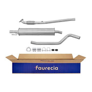 Hella Middle Silencer fits Opel Corsa C 2000-2009 1.2 1.4