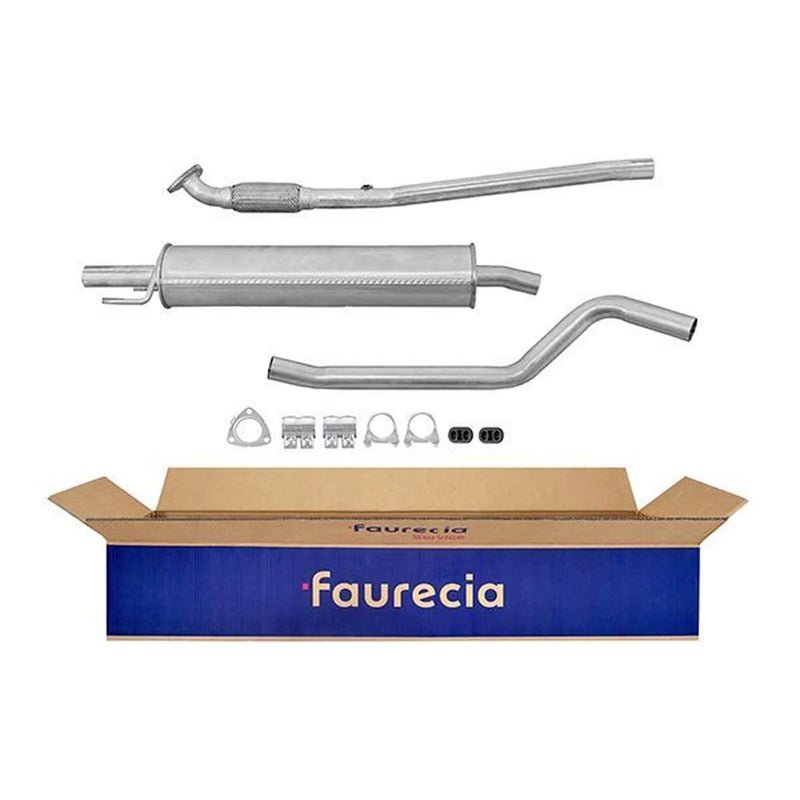 Hella Middle Silencer fits Opel Corsa C 2000-2009 1.2 1.4