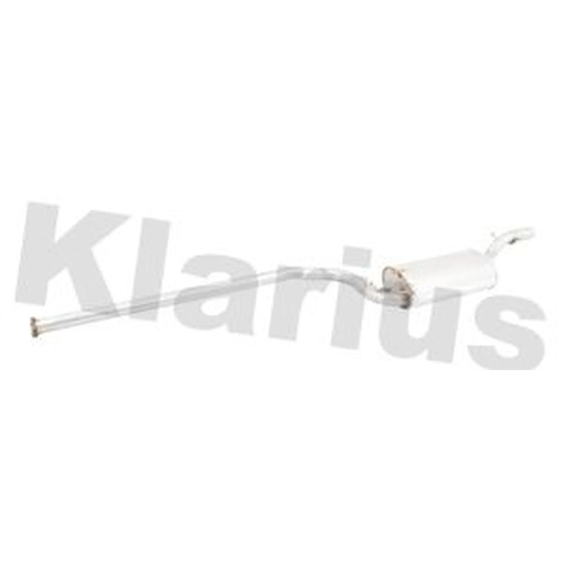 Klarius Box With Centre Pipe Centre fits Ford C-Max 2007-2010 1.6