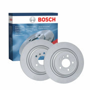 Bosch 2 x Solid Rear Brake Discs 0986479D10-x2