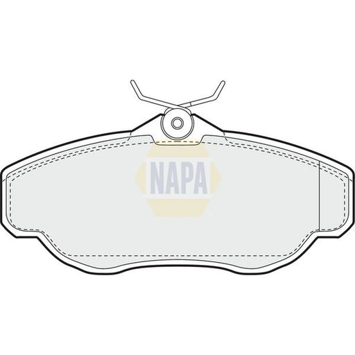 NAPA Front Brake Pad Set NBP1810