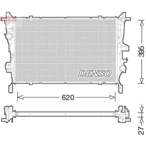 Denso Engine Radiator fits Alfa Romeo Tonale 2022 on 1.6