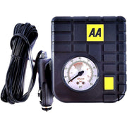 AA 12V Car Tyre Air Compressor Inflator LED Pump Pressure Gauge Cigarette Socket AA - Dynamic Drive