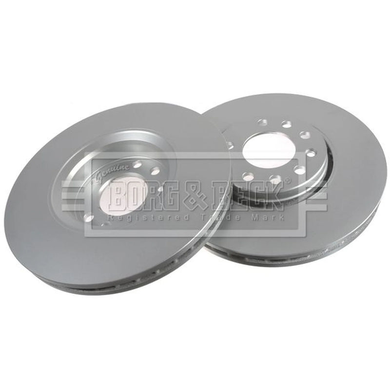 Borg & Beck Front & Rear Brake Discs & Pads fits Saab 9-3 2002-2015 2.0