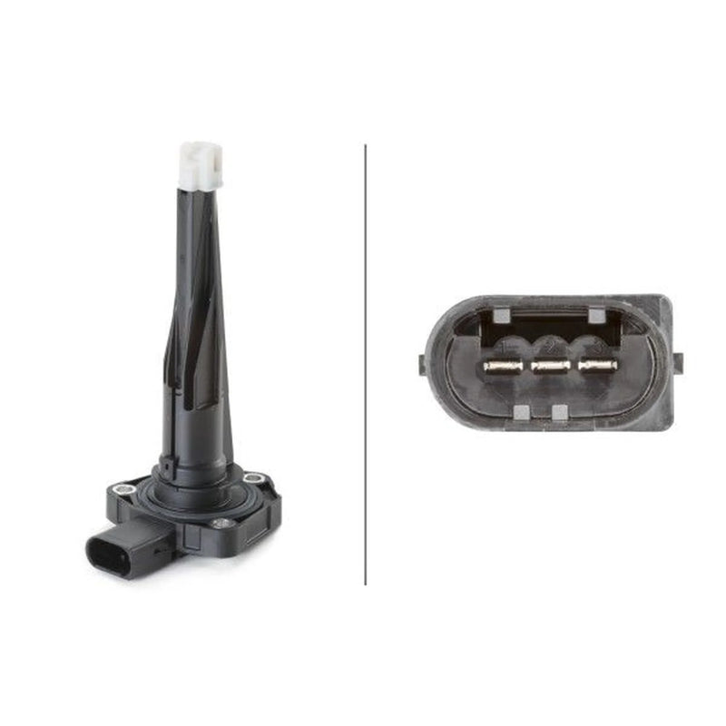 Hella Oil Level Sensor fits Mercedes-Benz A-Class 2018-2020