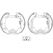 Mintex Brake Shoe Set Axle Kit fits Opel Agila A 2000-2007 1.0 1.2 1.3